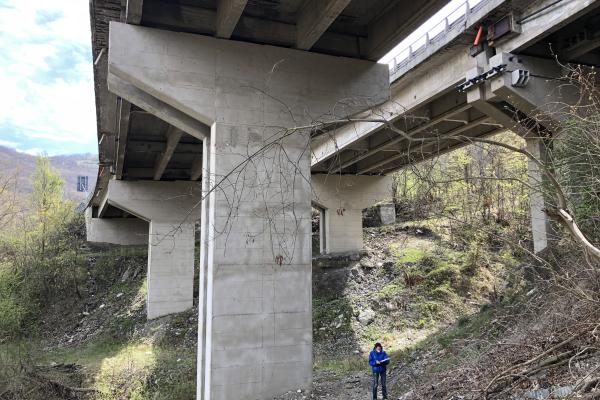  Viadotto Brugna - direz. Parma (A15)