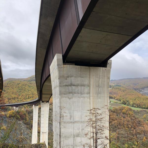 Viadotto Roccaprebalza - direz. Parma (A15)